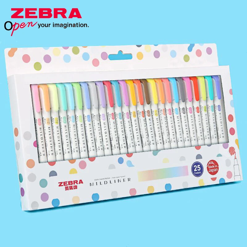 Zebra Pen Mildliner - Ngựa Vằn Mildliner Cao Cấp WKT7