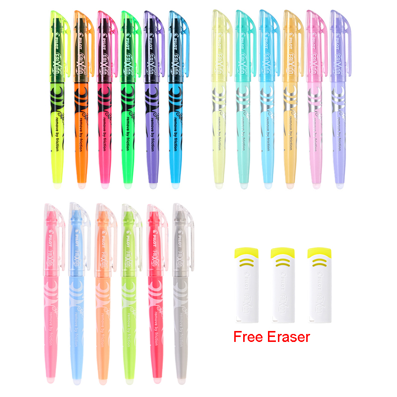 Pilot Pen Frixion - Bộ 6 Phi Công SW-FL Frixion