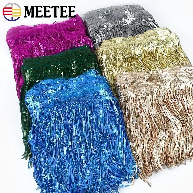 3/5Yards 20cm Sequin Tassel Fr - đánh giá và giá Fringe Ribbon Sewing