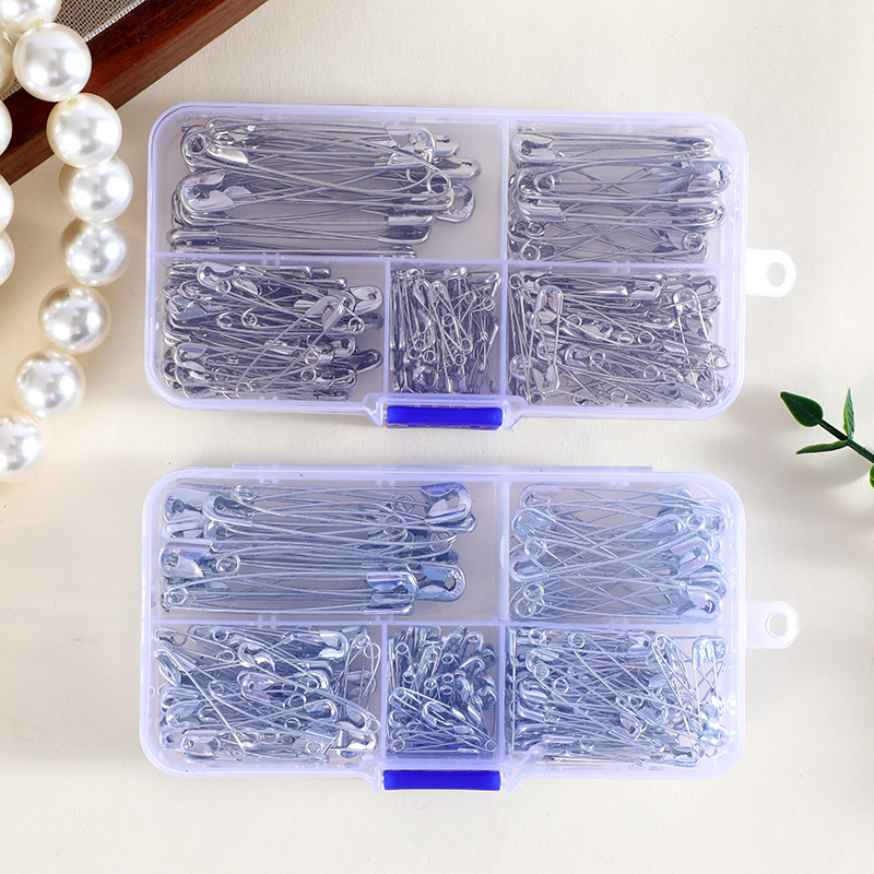Silver Safety Pins Kit With St - đánh giá và giá Craft Embellishment Storage