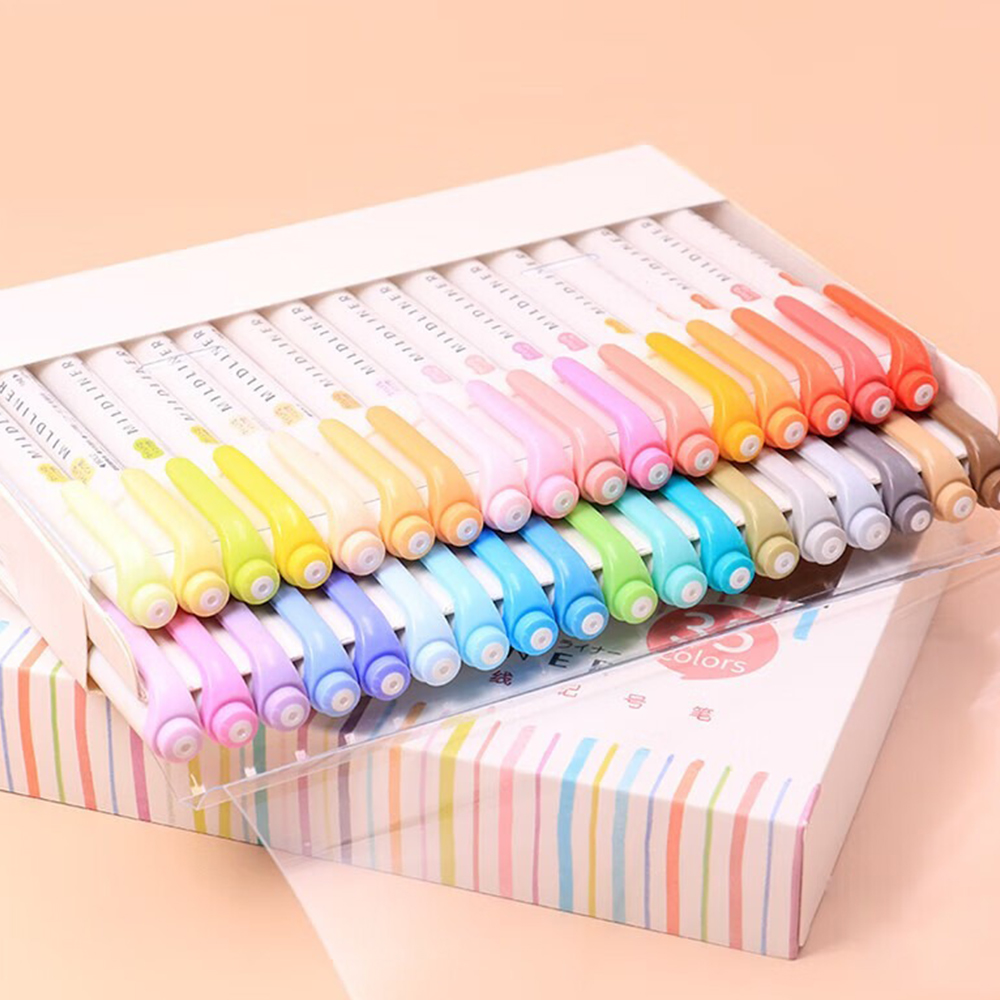 35 Color ZEBRA Mildliner Highl - đánh giá và giá Zebra Pen Mildliner