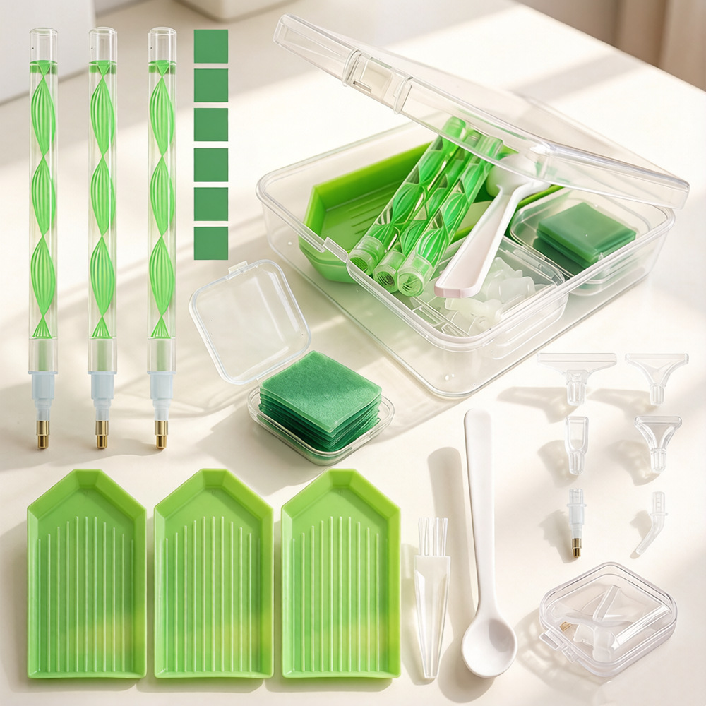 DIY Diamond Painting Tool Kit  - đánh giá và giá Craft Embellishment Storage