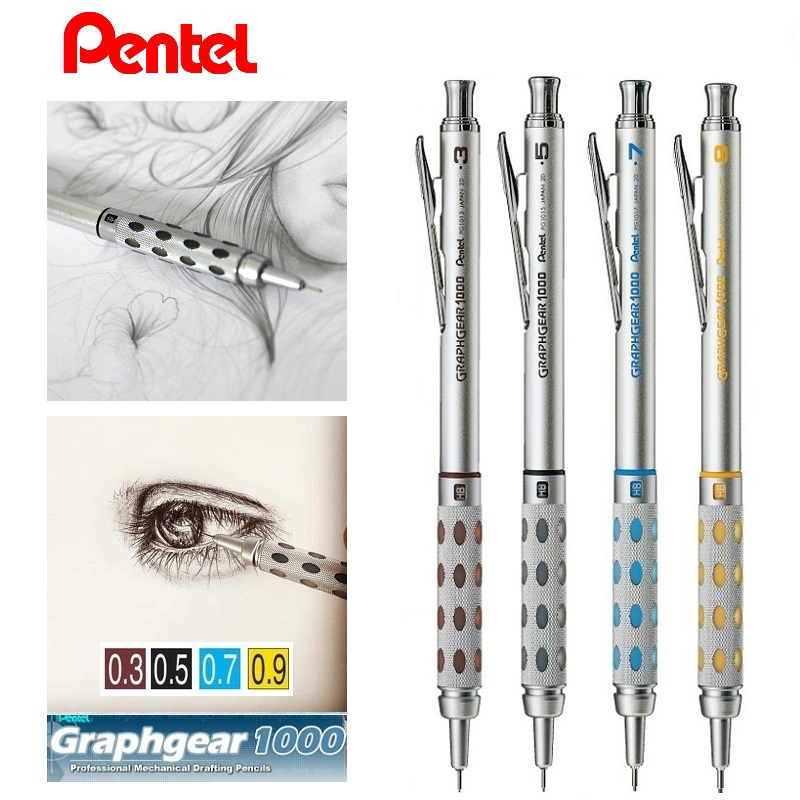 Pentel GRAPHGEAR 1000 Mechanic - đánh giá và giá Pentel Pen Graphgear