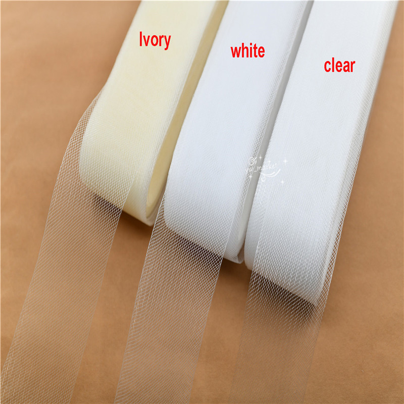 5 Cm 7 Cm 10 Cm 4'' Crinoline  - đánh giá và giá Crystal Mesh Fabric