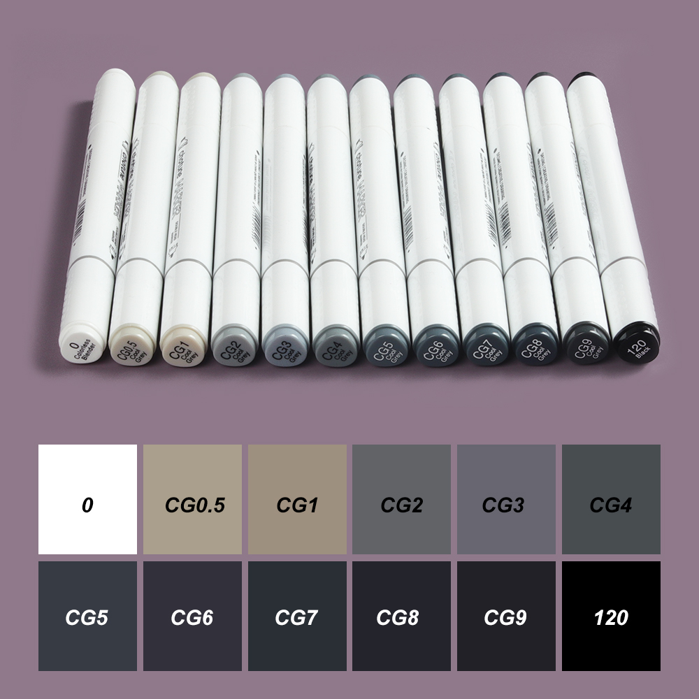 THOTUNE 12 Colors Warm Grey Co - đánh giá và giá Copic Marker Sketch