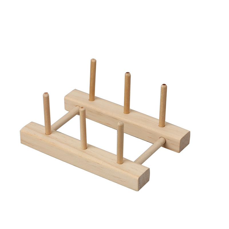 Wooden Sewing Thread Storage B - đánh giá và giá Craft Embellishment Storage