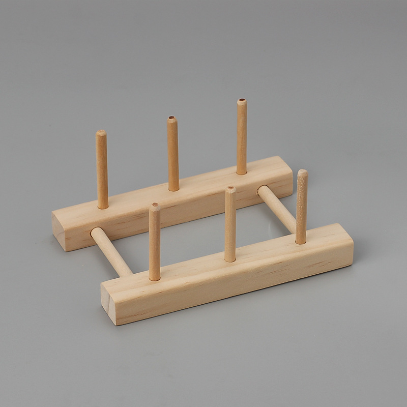 Wooden Sewing Thread Storage B - đánh giá và giá Craft Embellishment Storage