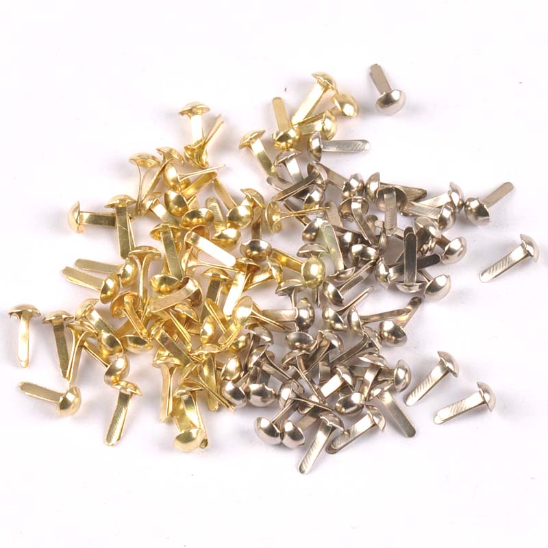 100 Chiếc Phối Bạc/Vàng Tròn B - đánh giá và giá Embellishments For Scrapbooking