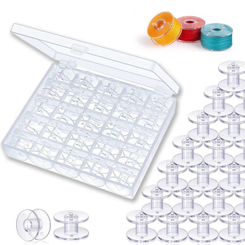 25pcs Home Sewing Machine Bott - đánh giá và giá Craft Embellishment Storage