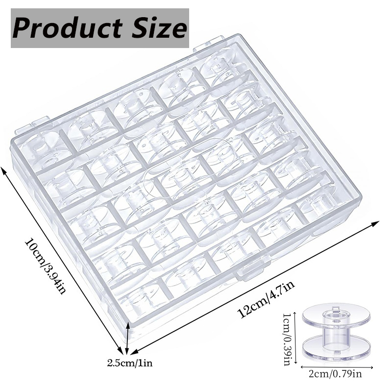 25pcs Home Sewing Machine Bott - đánh giá và giá Craft Embellishment Storage