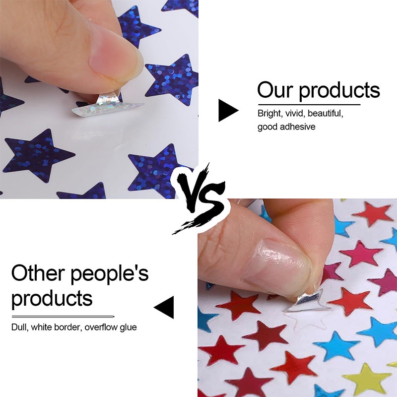 420Pcs Star Stickers Sparkly H - đánh giá và giá Glitter Vinyl Roll