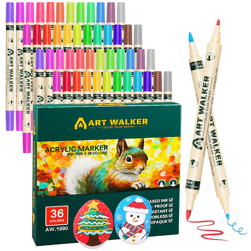 12/24/36 Colors Acrylic Paint  - đánh giá và giá Copic Marker Classic