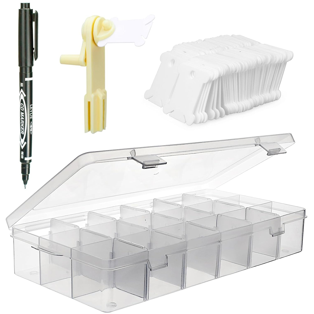 Embroidery Floss Organizer 18  - đánh giá và giá Craft Embellishment Storage