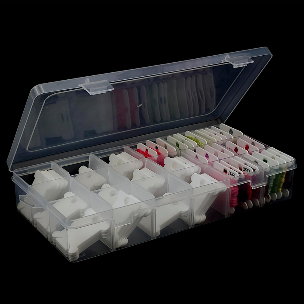 Embroidery Floss Organizer 18  - đánh giá và giá Craft Embellishment Storage