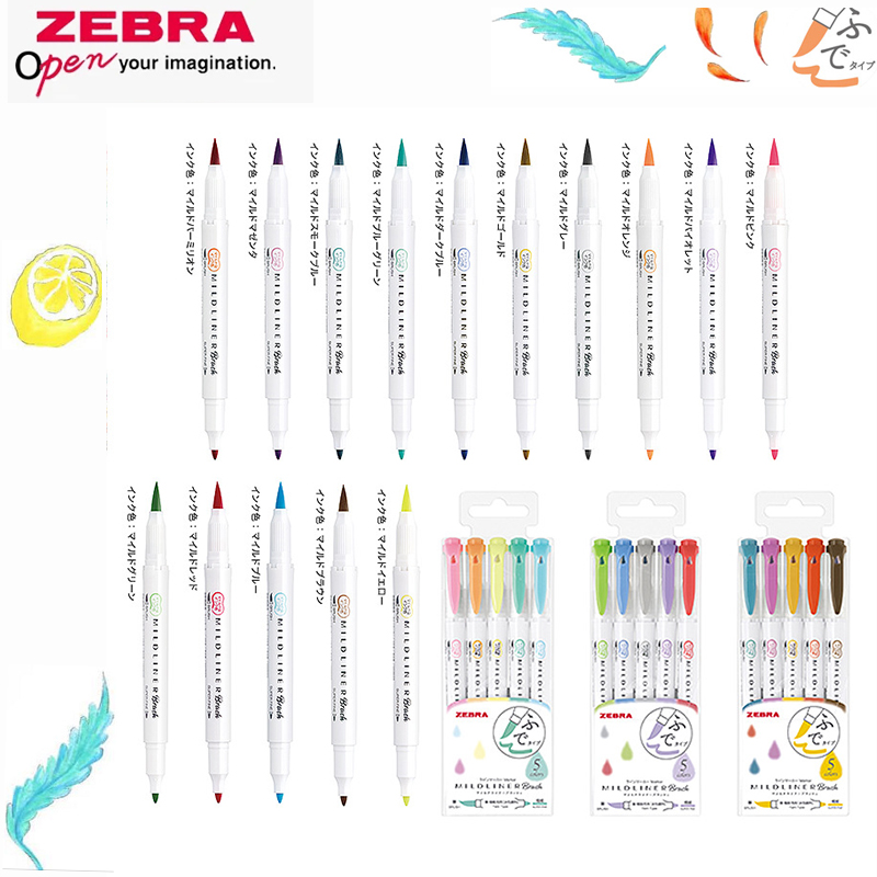 ZEBRA Dual-tip Highlighter Col - đánh giá và giá Zebra Pen Mildliner