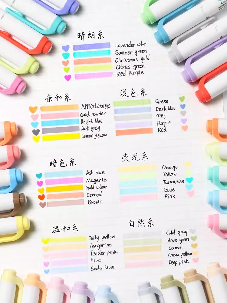 Zebra Full 35/25Colors Mildlin - đánh giá và giá Zebra Pen Mildliner