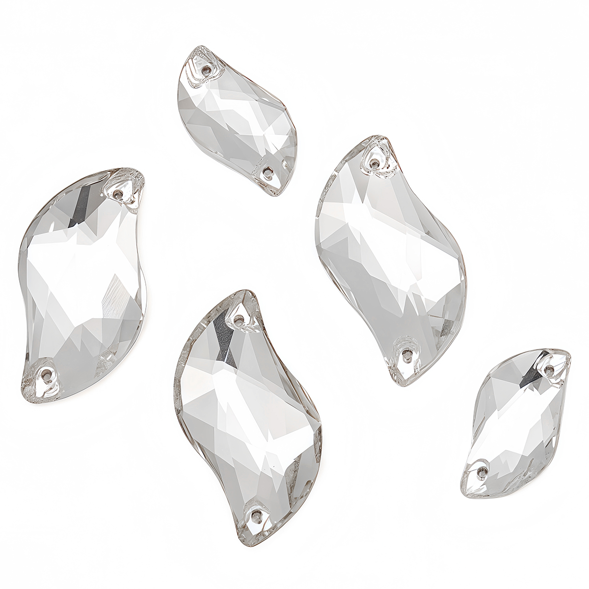 S Shape Sew On Rhinestone Crys - đánh giá và giá Sew On Rhinestone