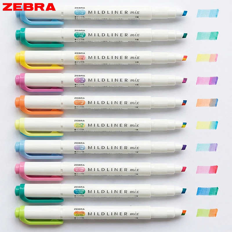 Zebra WKS23 Mildliner Highligh - đánh giá và giá Zebra Pen Mildliner