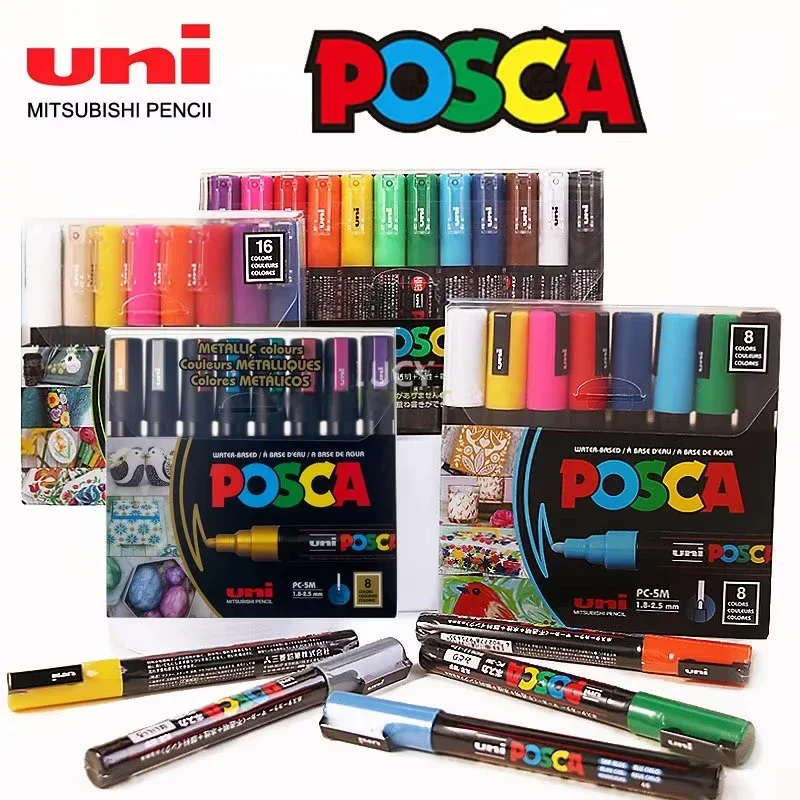 Uni Posca Art Marker Set 7/8/1 - đánh giá và giá Copic Marker Classic