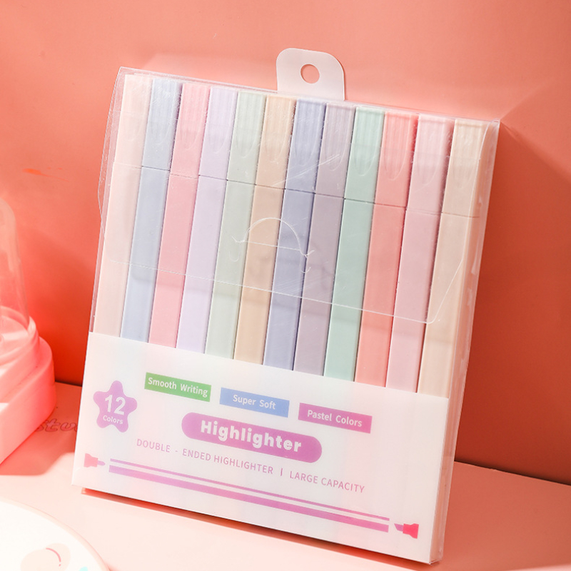 12 Pcs/Set Double Tip Highligh - đánh giá và giá Stabilo Marker Boss