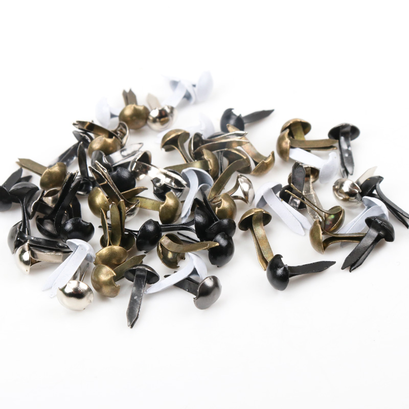 Bộ 100 Hỗn Hợp Kim Loại Tròn B - đánh giá và giá Embellishments For Scrapbooking