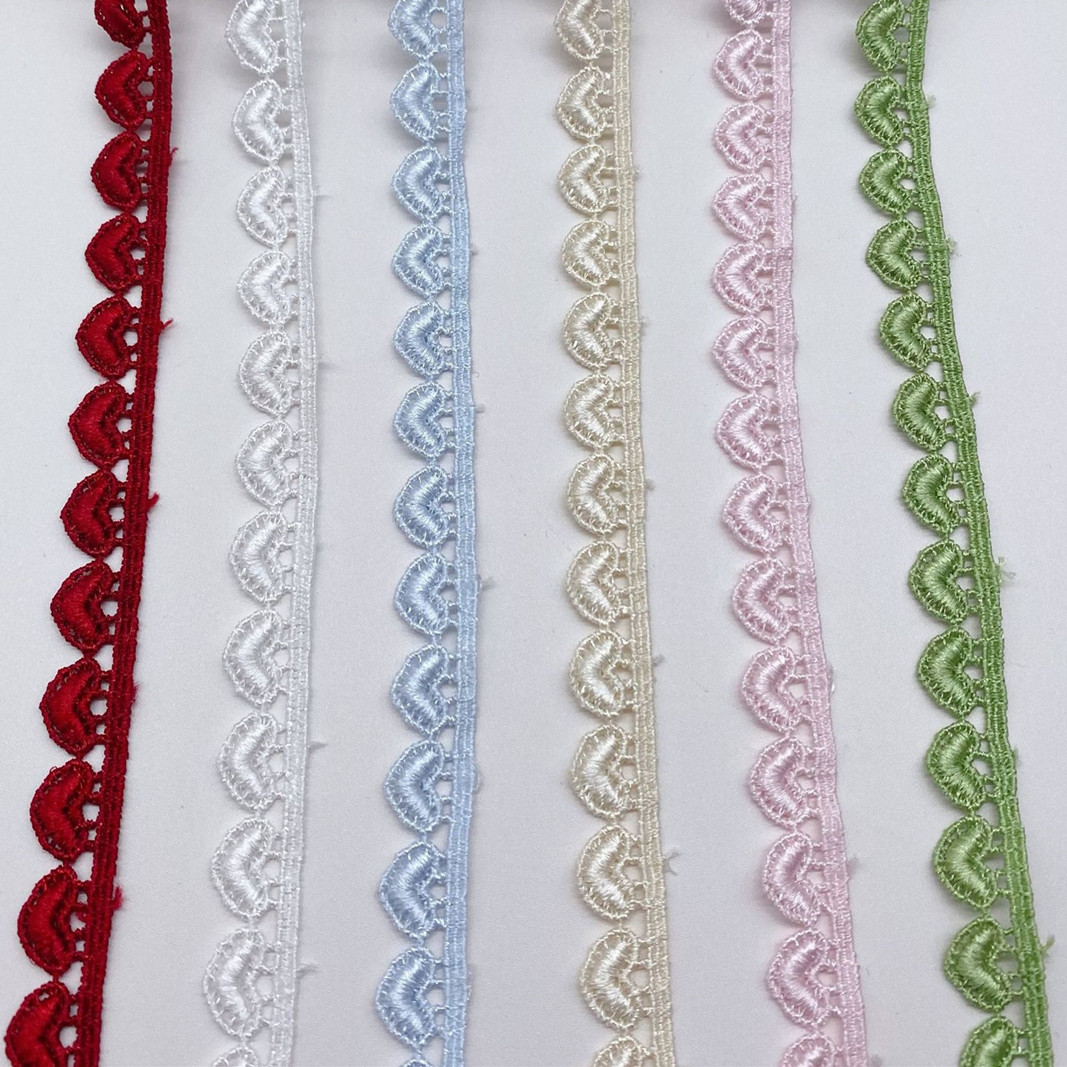 4 Thước Thêu Nhiều Màu Tình Yê - đánh giá và giá Lace Ribbon Trim