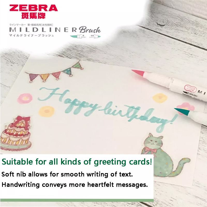 Zebra Highlighter WFT8 Mildlin - đánh giá và giá Zebra Pen Mildliner