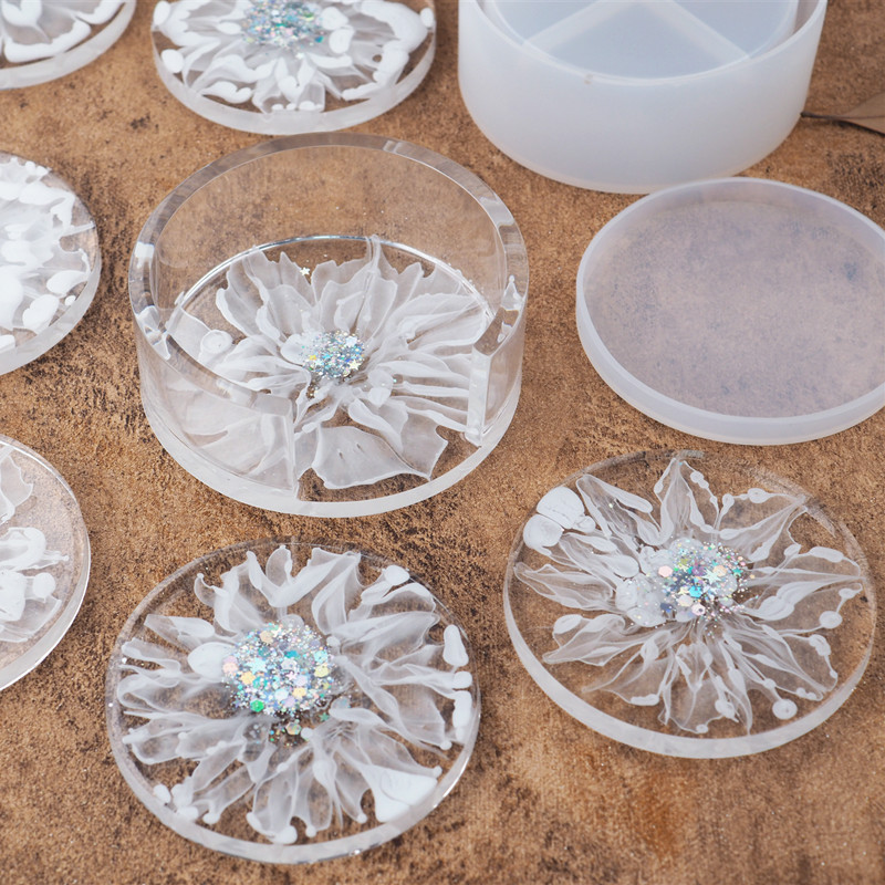 SNASAN Coaster Cup Thảm Khuôn  - đánh giá và giá Craft Embellishment Storage
