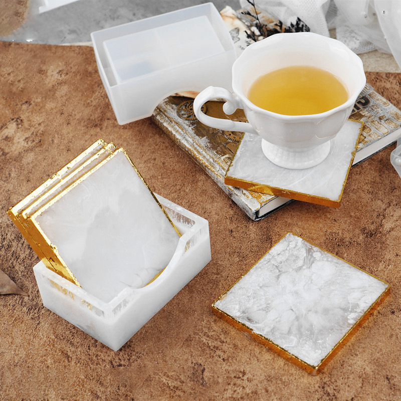 SNASAN Coaster Cup Thảm Khuôn  - đánh giá và giá Craft Embellishment Storage