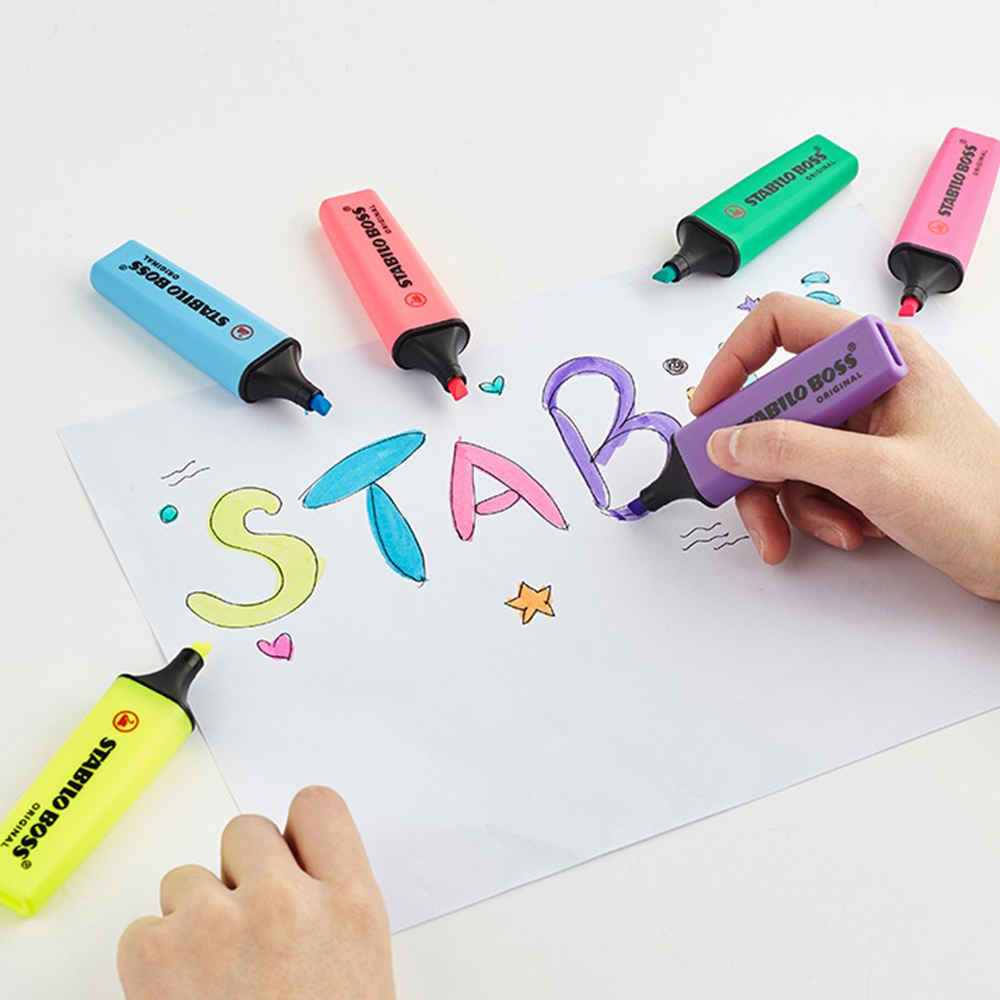 1pcs German Stabilo Highlighte - đánh giá và giá Stabilo Marker Boss
