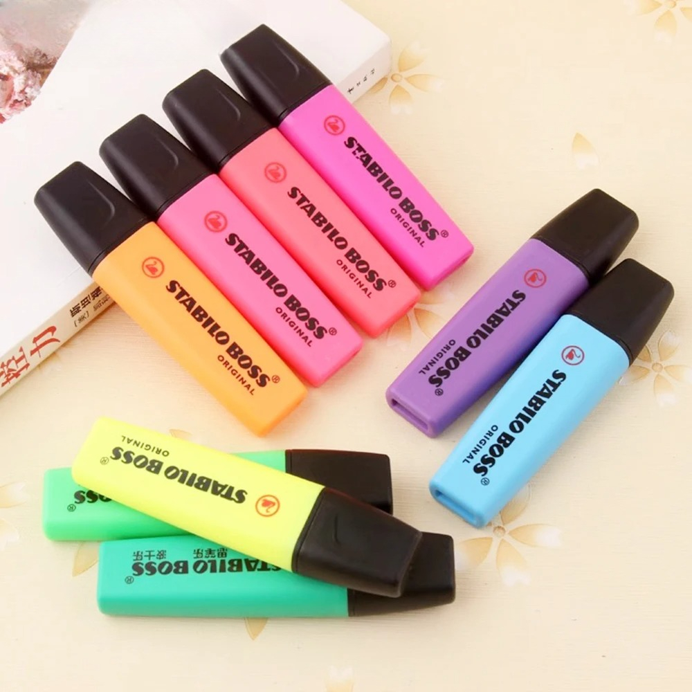 1pcs German Stabilo Highlighte - đánh giá và giá Stabilo Marker Boss
