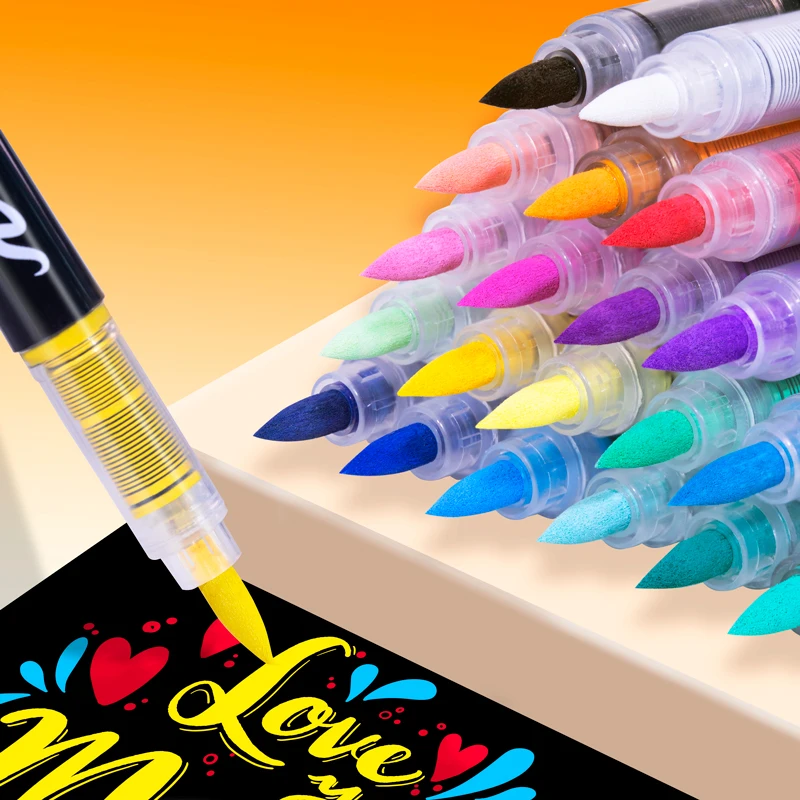 3Pcs Acrylic White Marker Brus - đánh giá và giá Copic Marker Classic