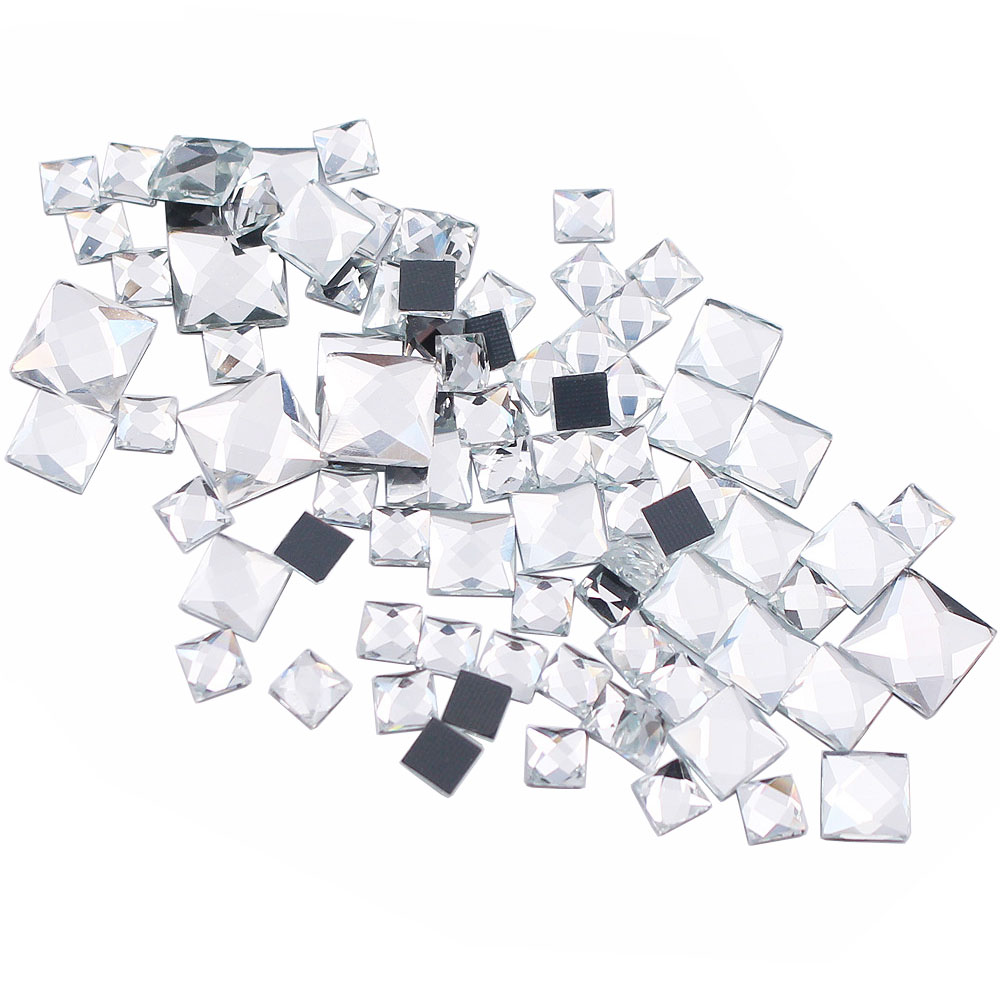 6mm 8mm 10mm Ren Hình Vuông Ph - đánh giá và giá Hotfix Rhinestone Sheet