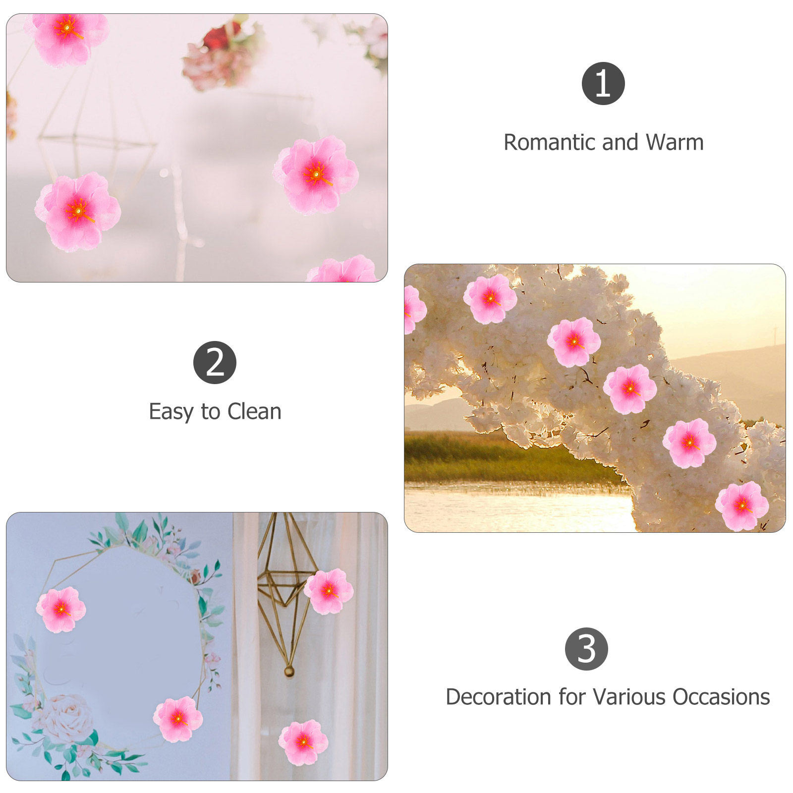 100Pcs Embellishments Fabric C - đánh giá và giá Embellishment Crafts