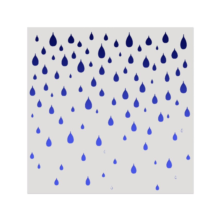 15*15 Raindrops Scrapbook Sten - đánh giá và giá Embellishments For Scrapbooking