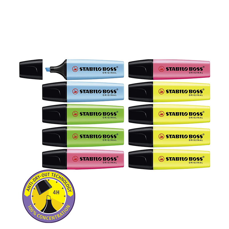 STABILO Highlighter BOSS ORIGI - đánh giá và giá Stabilo Marker Boss