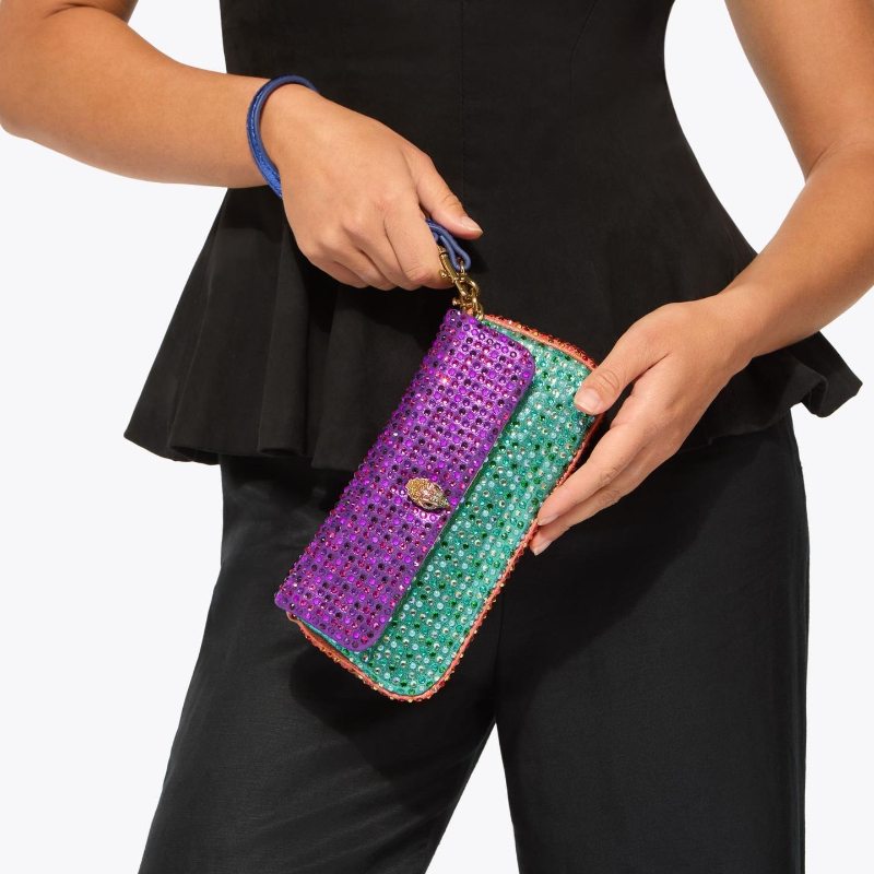 Luxury Pickle Shoulder Bag Wom - đánh giá và giá Sequin Fabric Panel