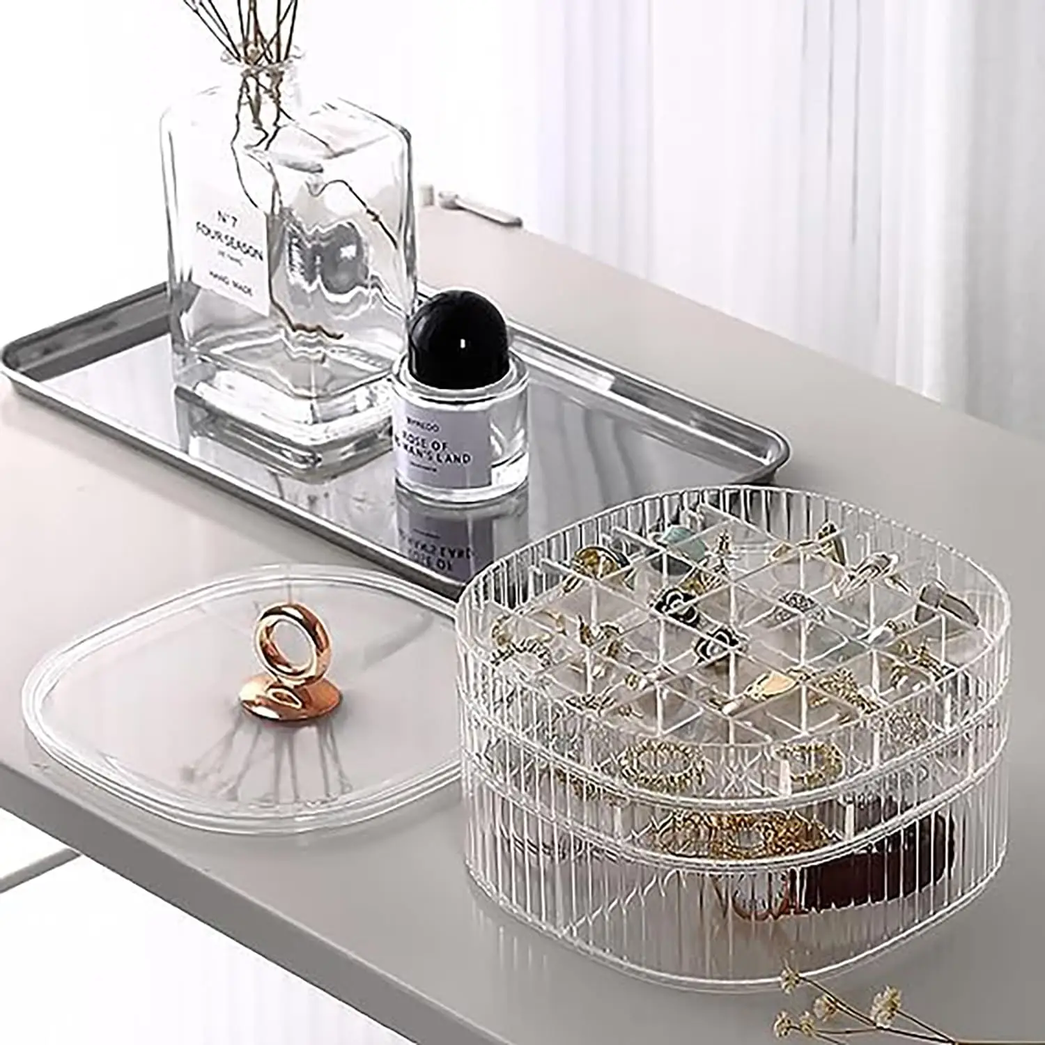 Jewelry Box, Jewelry Organizer - đánh giá và giá Craft Embellishment Storage