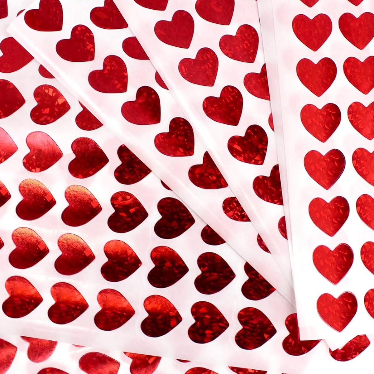 600 Pcs Red Heart Stickers, Sm - đánh giá và giá Glitter Vinyl Roll