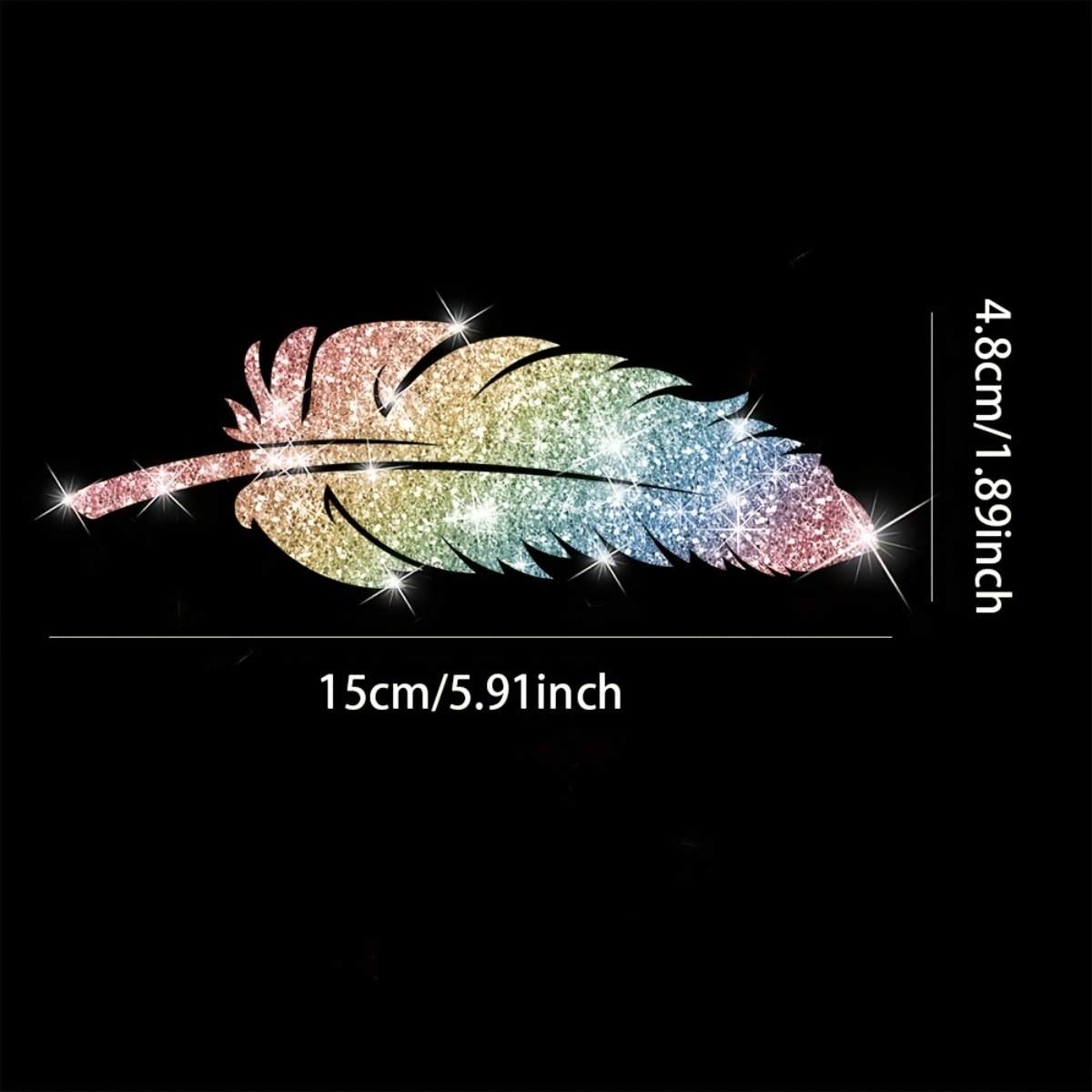 2PCS Glitter Feather Motorcycl - đánh giá và giá Glitter Vinyl Roll