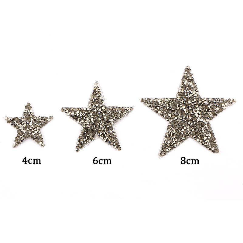 4/6/8Cm Hotfix Jet Hematite Ng - đánh giá và giá Hotfix Rhinestone Sheet