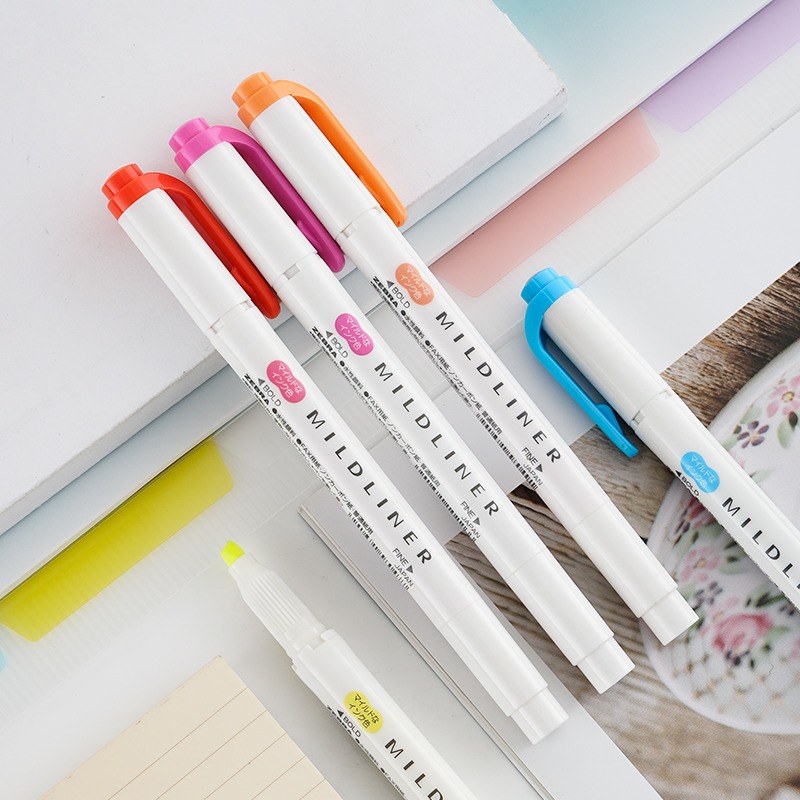 Ngựa Vằn Mildliner Lót Hai Đầu - đánh giá và giá Zebra Pen Mildliner