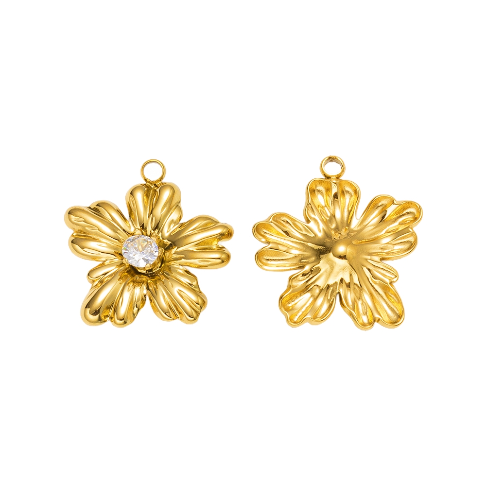 5pcs Gold Stainless Steel Flow - đánh giá và giá Embellishment Crafts
