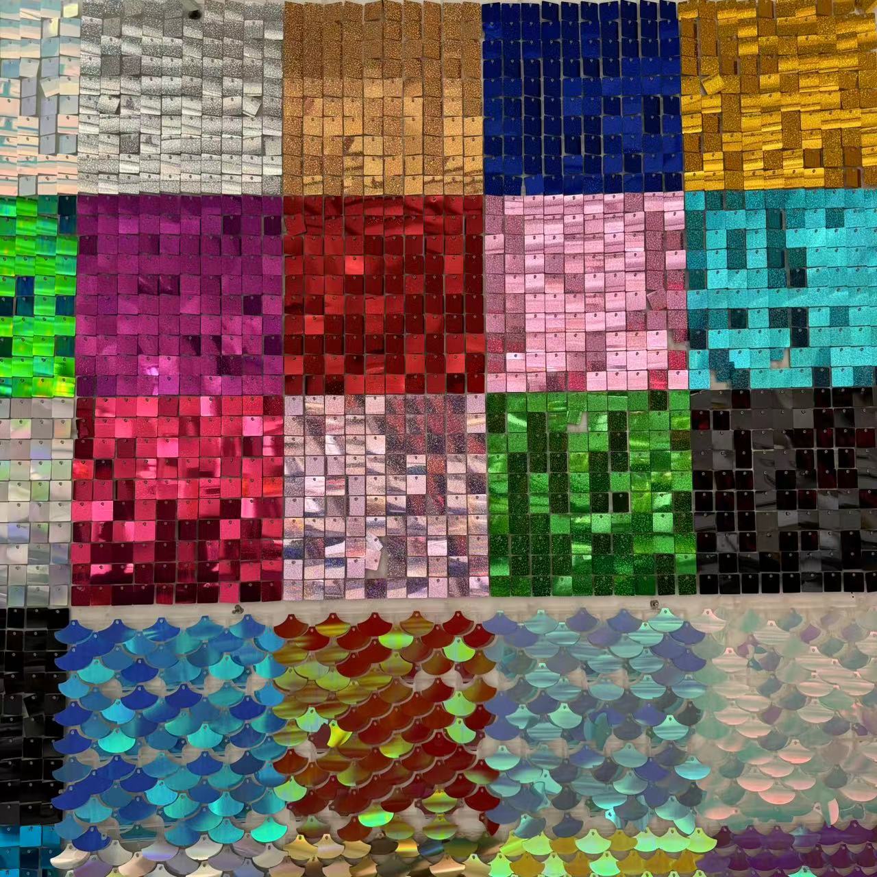 Shimmer Wall Backdrop Panels L - đánh giá và giá Sequin Fabric Panel