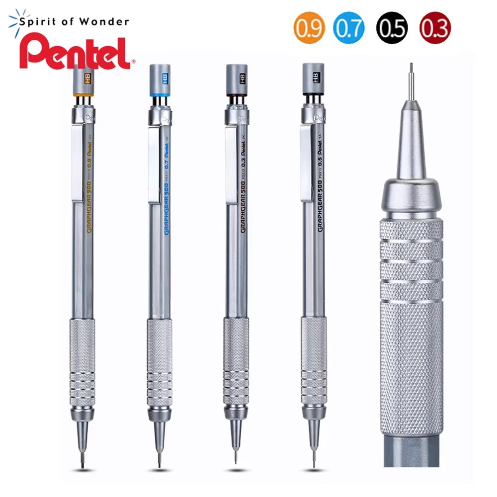 1pc Pentel Graphgear 500 Draft - đánh giá và giá Pentel Pen Graphgear