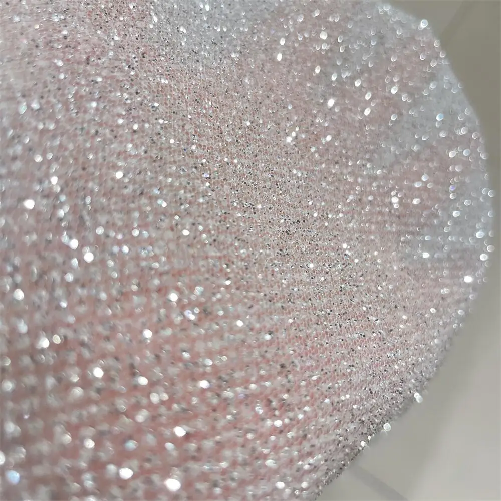 Superdensity-Silver Glitter Ne - đánh giá và giá Crystal Mesh Fabric